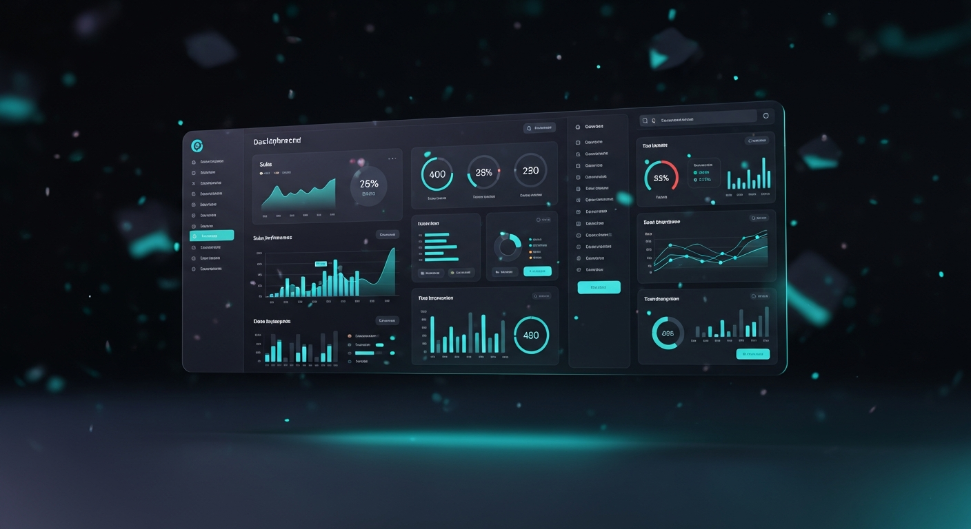 Custom CRM and Web Application Dashboard Showcase